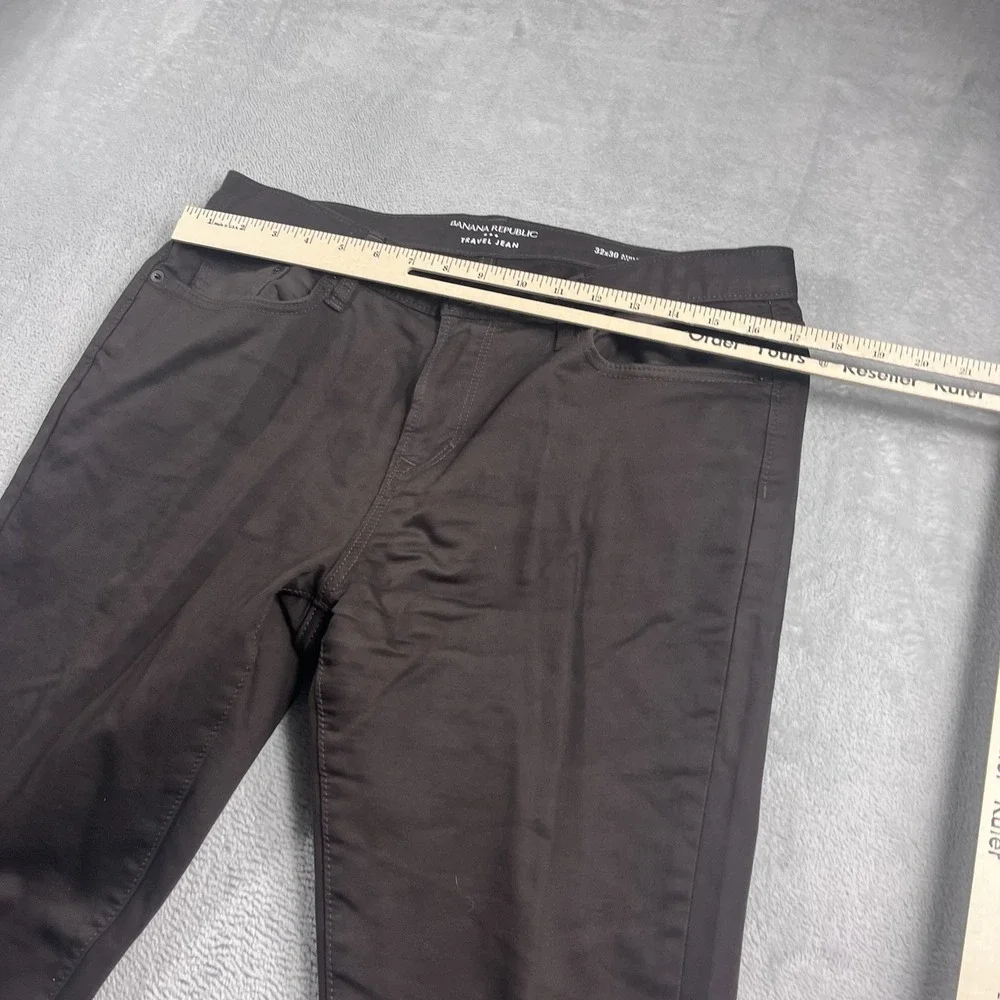 Banana Republic Travel Jean Athletic Fit Jeans Mens Size‎ 32x28* Brown